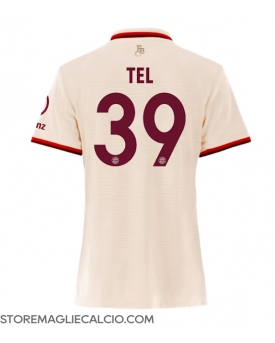 Bayern Munich Mathys Tel #39 Maglia Gara Terza Repliche 2024-25 Donna